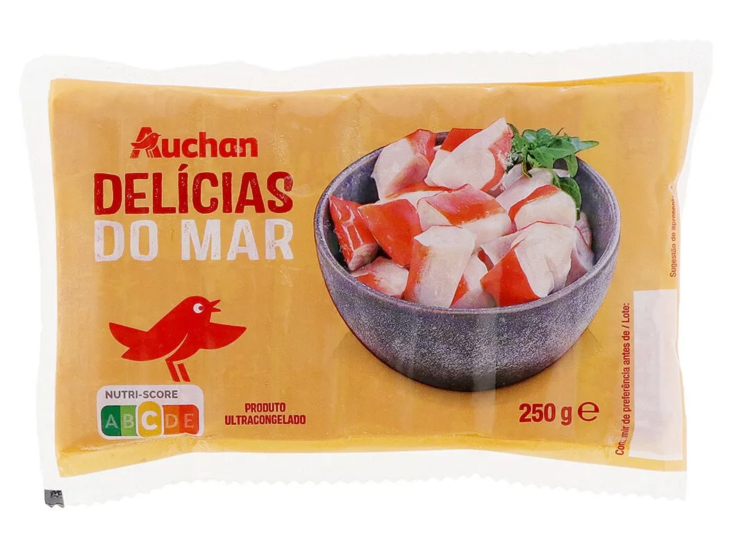 Delícias do mar Auchan sem glúten 250 g