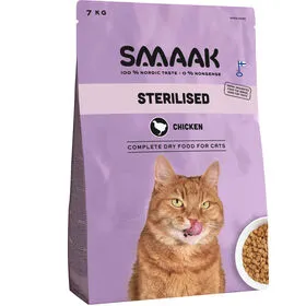 Ração para Gato Adulto Esterilizado Frango Smaak