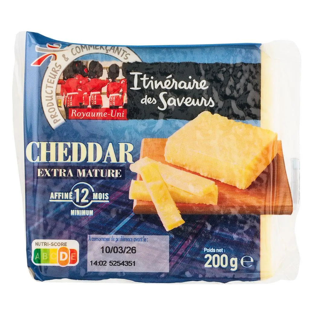 Queijo Cheddar Extra Mature 200g