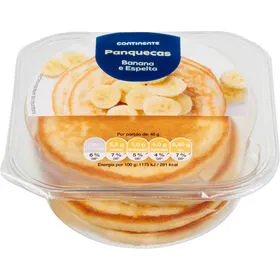 Panquecas de Banana e Espelta Continente