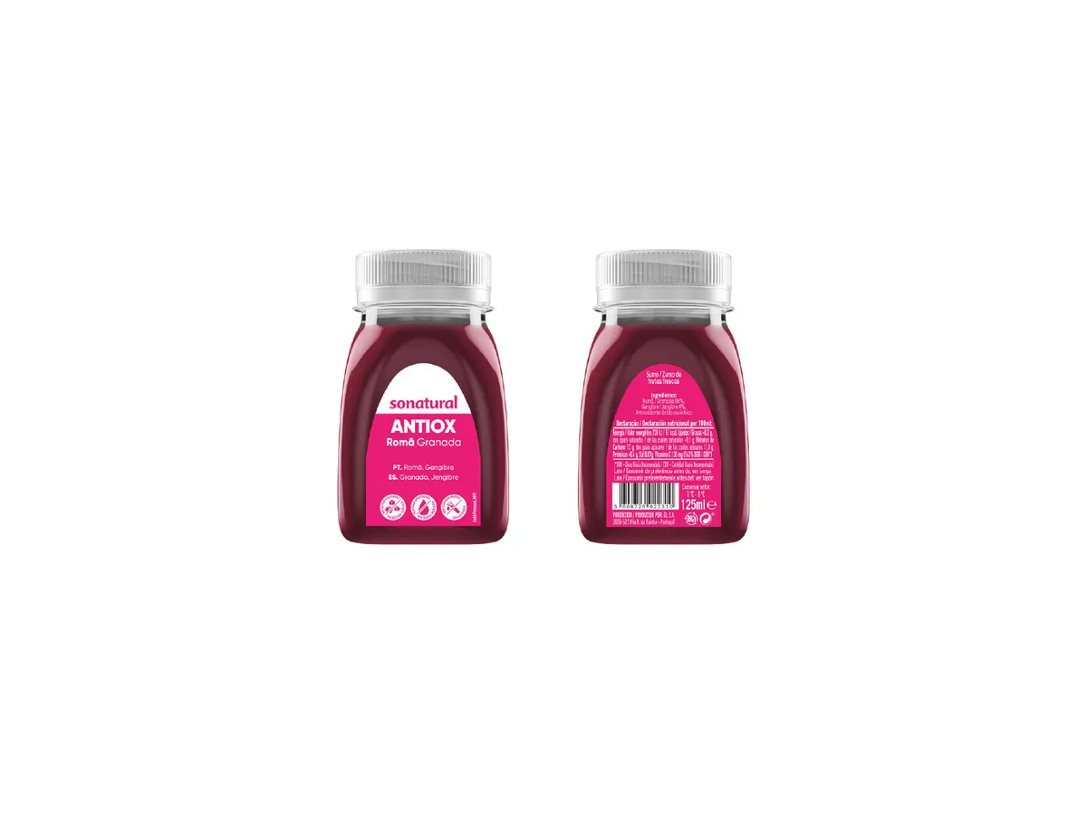 Sumo Sonatural romã 125 ml (sdr)