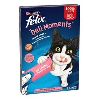 Felix Deli Moments Salmão (4 x 10 g)