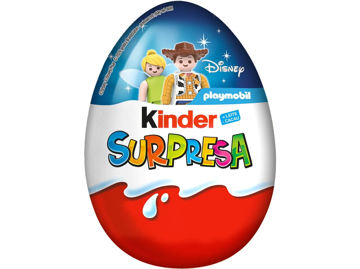 Ovo de chocolate Kinder surpresa 20 g