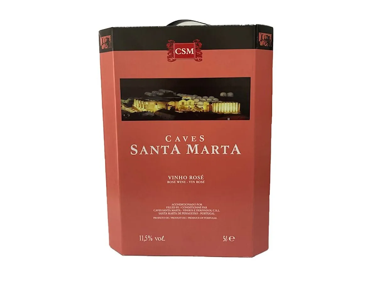 Vinho rosé Santa Marta bag in box 5 L