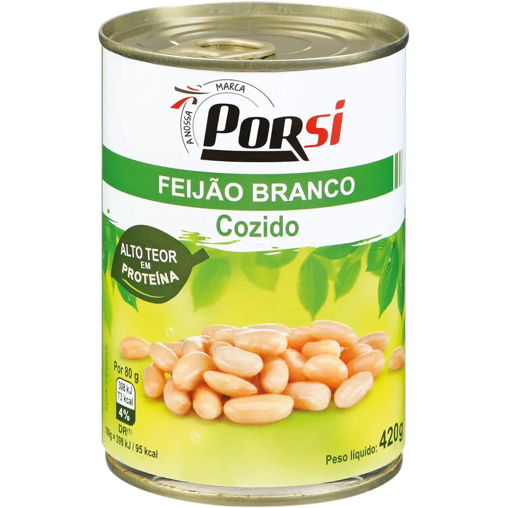 Feijao Branco Cozido 420g