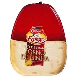 Peito frango forno de lenha