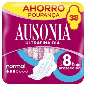 Pensos Higiénicos Ultrafina Normal com Abas Ausonia