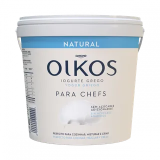 Iogurte Grego Natural Oikos Danone