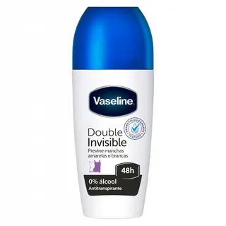 Desodorizante Roll-On Double Invisible Vaseline