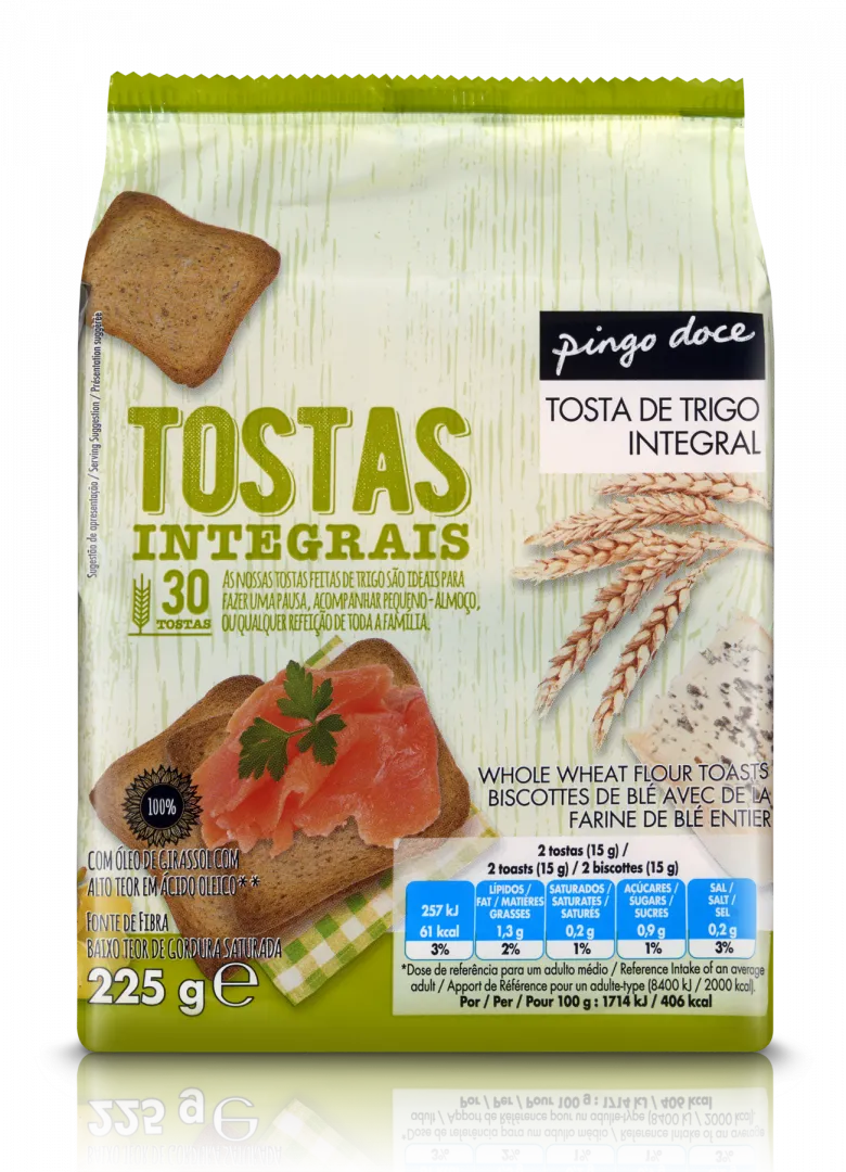 Tostas de Trigo Integral
