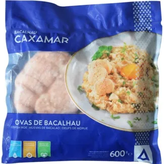 Ovas de Bacalhau embalagem 600 g - Caxamar