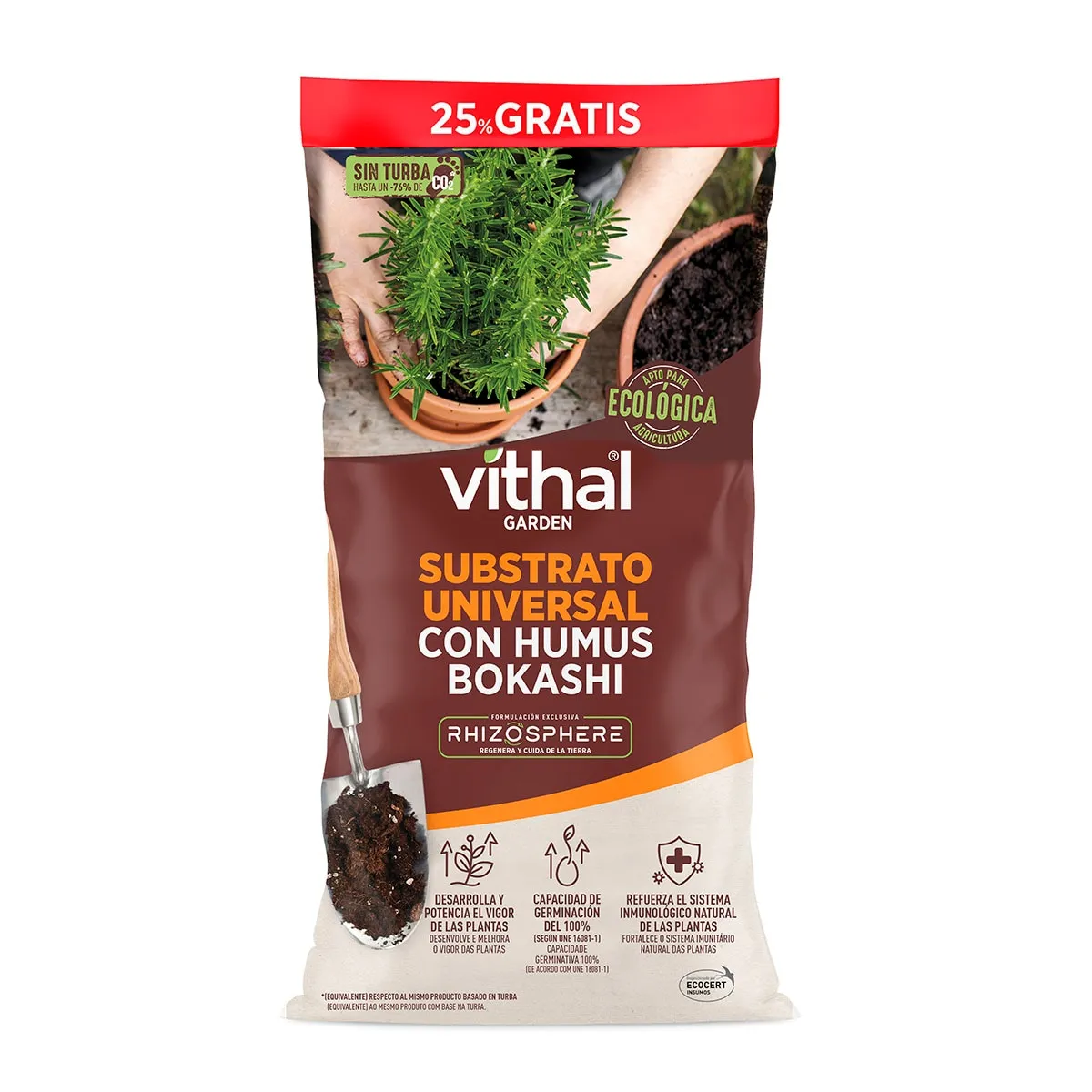 Substrato Vithal 40+10L