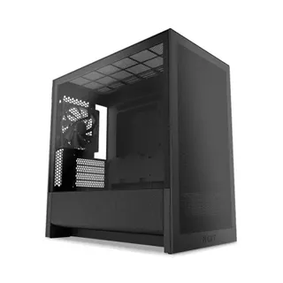Caixa Micro-ATX NZXT H3 Flow Preta Vidro Temperado