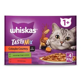 Comida Húmida para Gato Adulto Tasty Country Whiskas