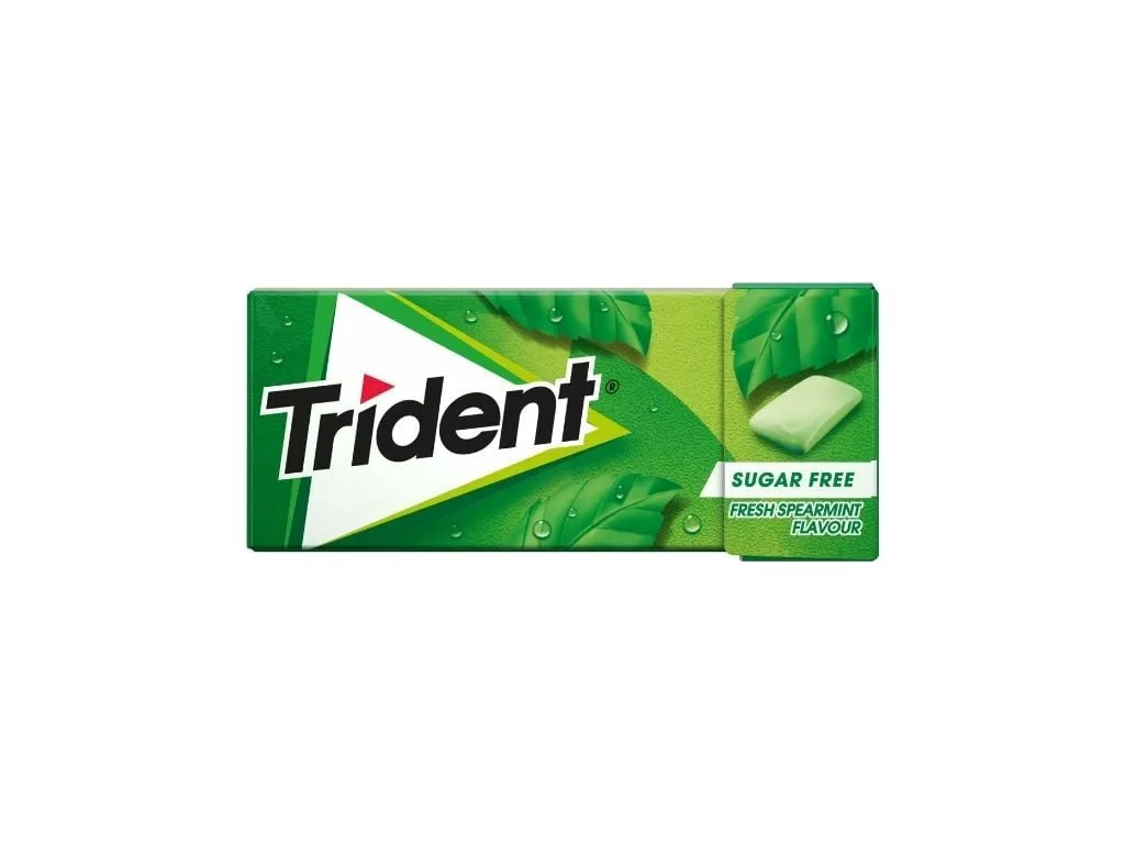 Pastilhas Trident elásticas fresh spearmint 14,5 g