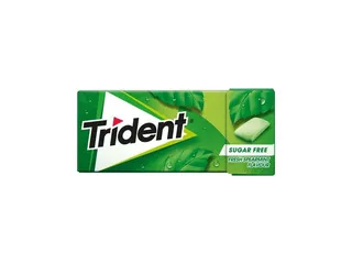 Pastilhas Trident elásticas fresh spearmint 14,5 g