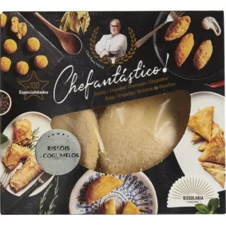 Rissóis de Cogumelos embalagem 240 g - Rissolaria Tradicional