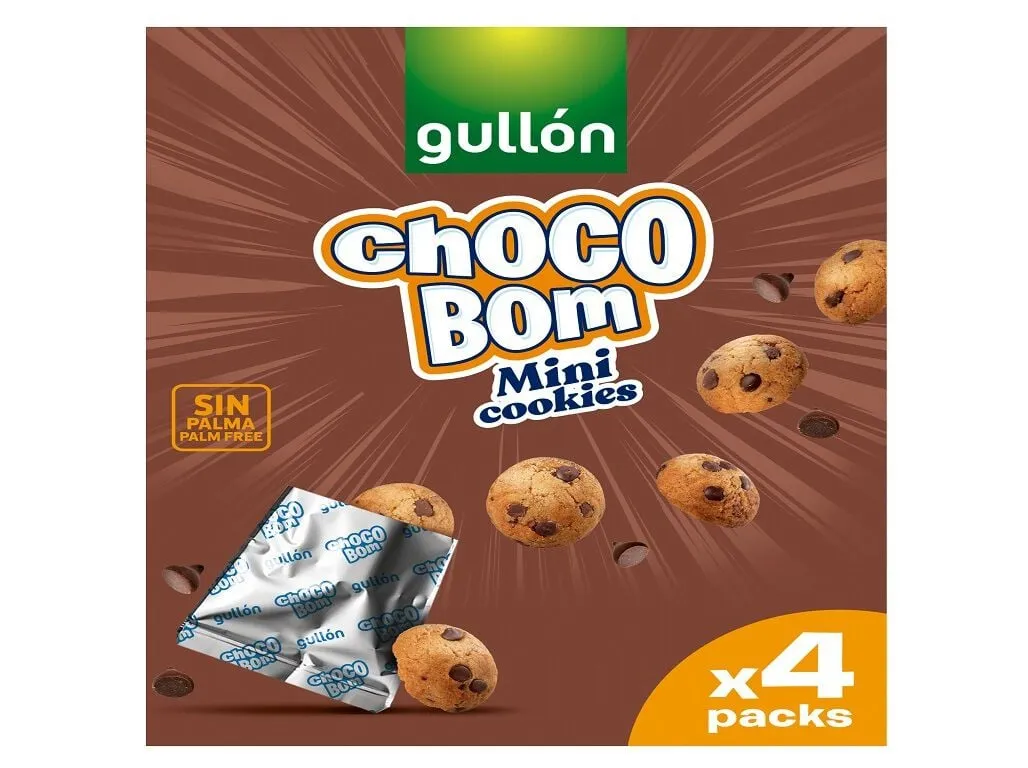 Bolachas cookies Gullon choco bom mini 160 g
