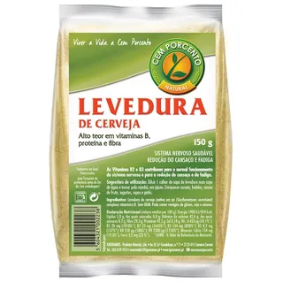 Levedura de cerveja, embalagem de 150g Cemporcento