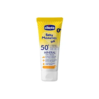Protetor Solar Mineral SPF 50+ Sun Baby Moments 0 Meses+ - 75 ml Chicco