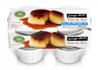 Pudim Flan de Ovo Pingo Doce