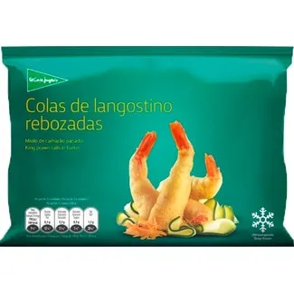 Miolo de Camarão Panado embalagem 280 g - El Corte Inglés