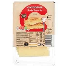 Queijo Emmental Fatiado Continente