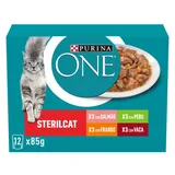 Comida Húmida para Gato Esterilizado, 12x85g