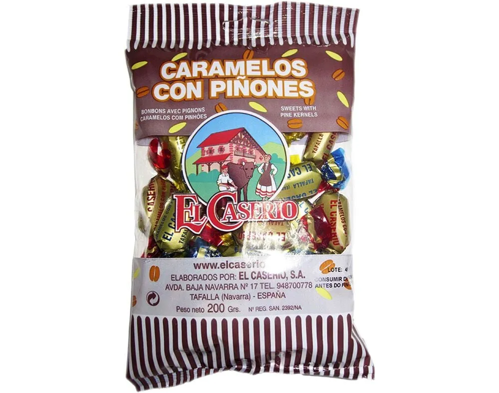 Caramelos EL Caserio pinhão 200 g