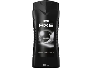 Gel AXE de banho men black 400 ml