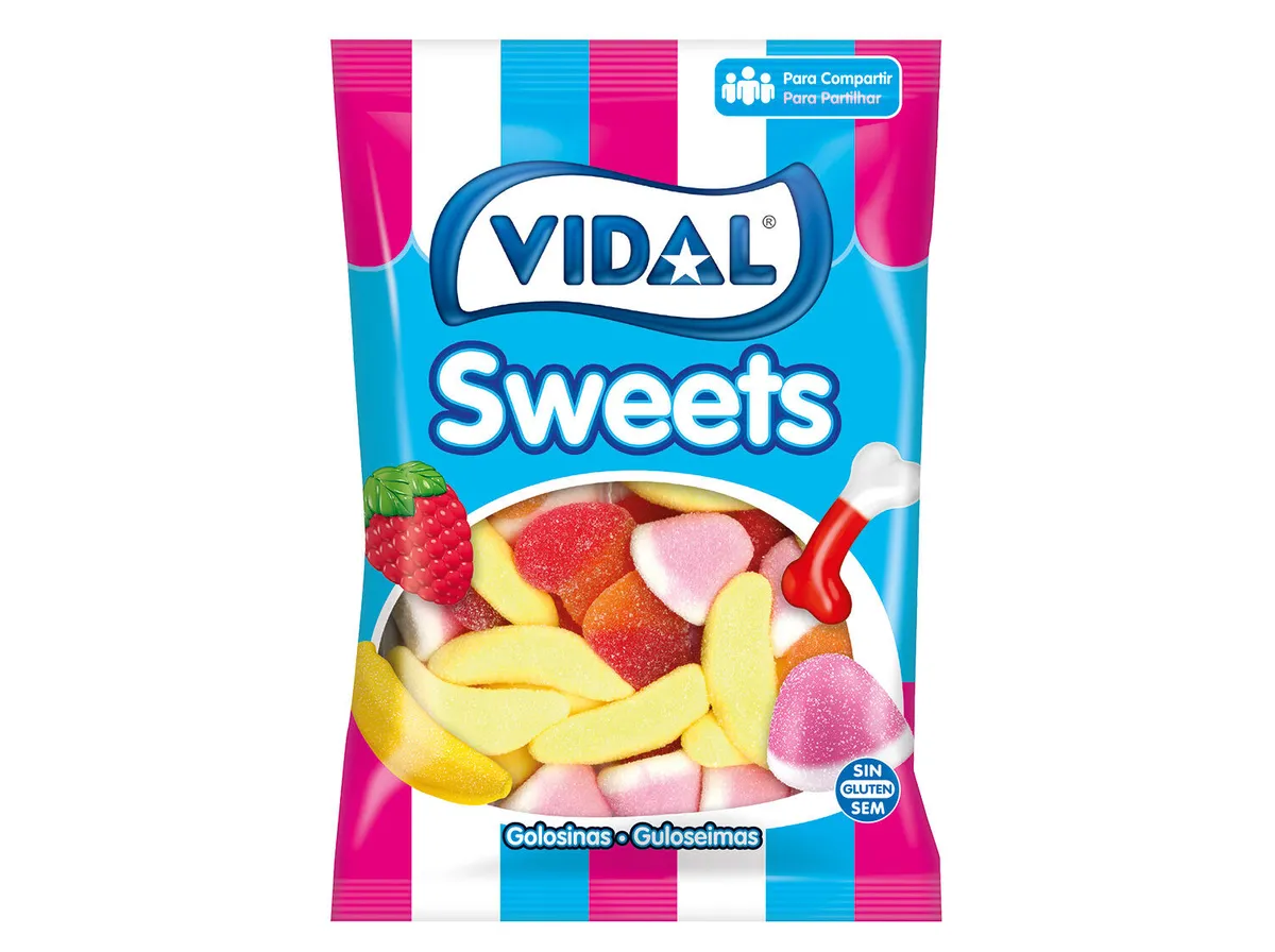 Gomas Vidal sortido açúcar 300 g