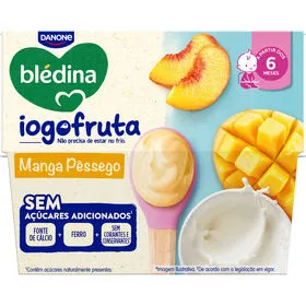 Sobremesa Láctea Manga e Pêssego Blédina