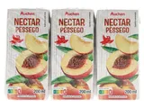 Néctar Auchan pêssego 3 x 200 ml