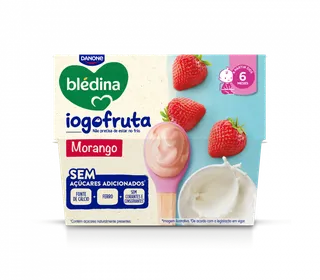 Alimento Lácteo com Morango Iogofruta Blédina