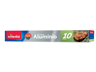 papel vileda alumínio 10m
