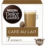 Cápsulas Café Dolce Gusto Café Au Lait Cx 16 Unidades