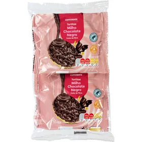 Tortitas de Milho Chocolate Negro Continente