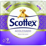 Papel Higiénico Acolchoado Scottex 9 Rolos