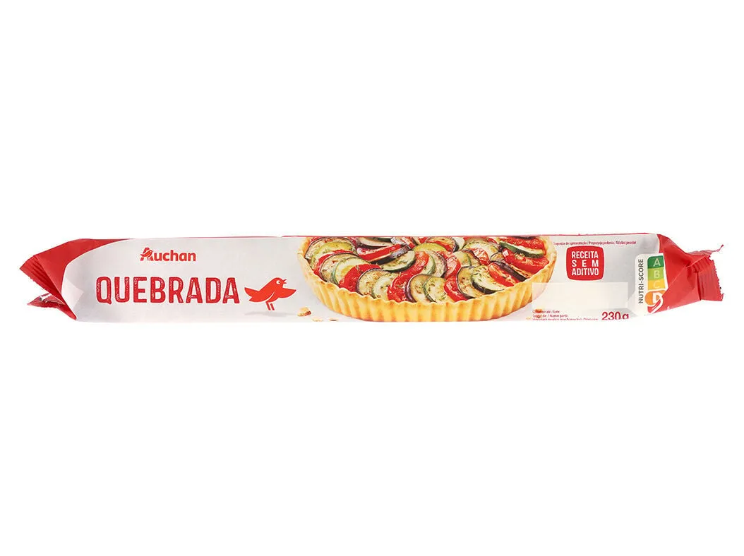 Massa quebrada Auchan 230 g
