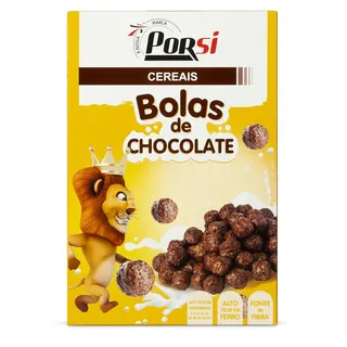 Cereais Bolas de Chocolate 375g PorSi