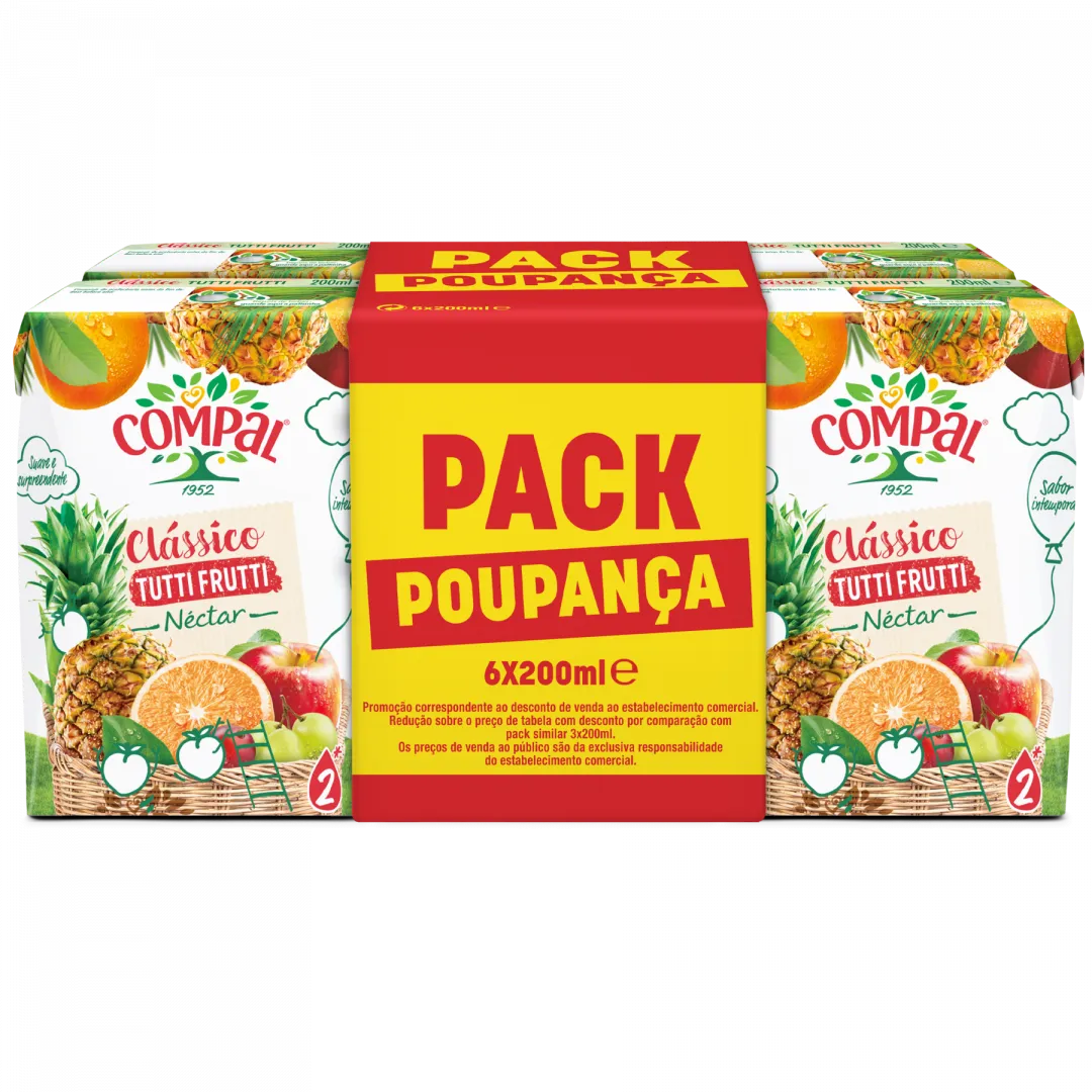Néctar de Tutti Frutti Pack 6