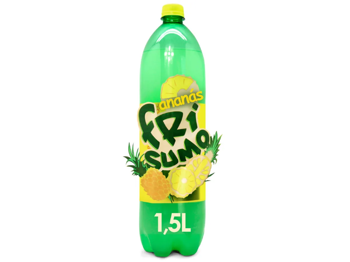 Refrigerante c/gás Frisumo ananás pet 1,5 L (sdr)