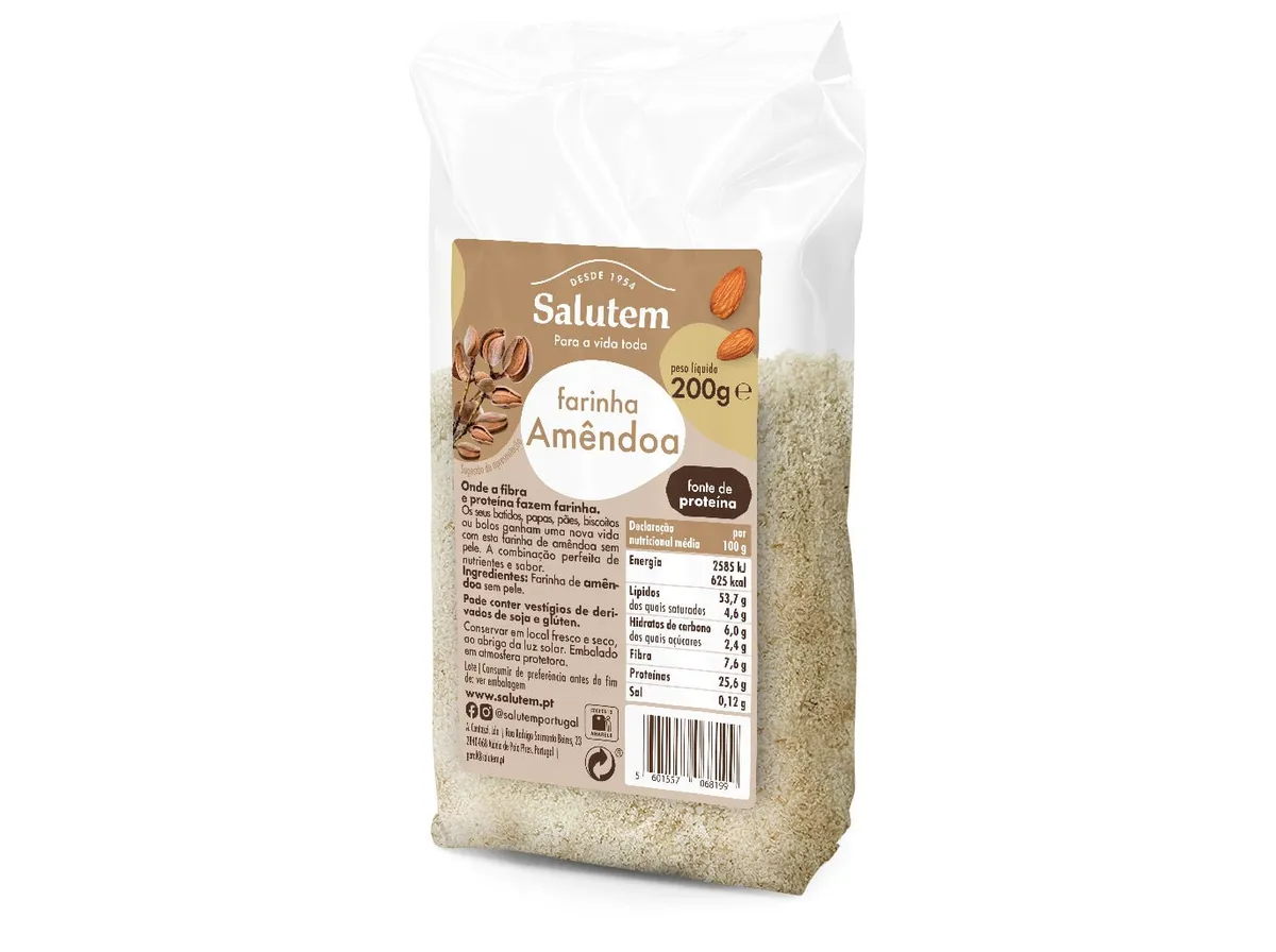 Farinha Salutem amêndoa 200 g