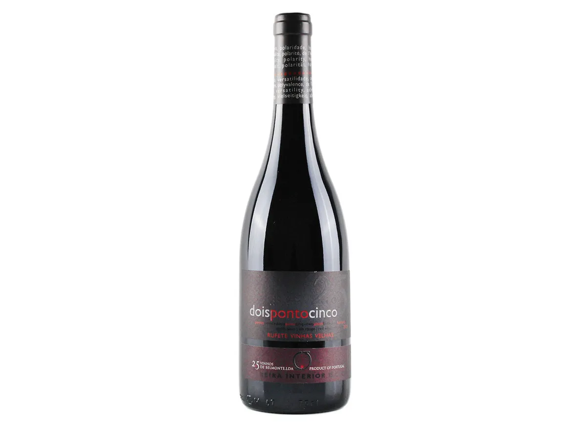 Vinho tinto Doispontocinco rufete beira interior 0,75 L