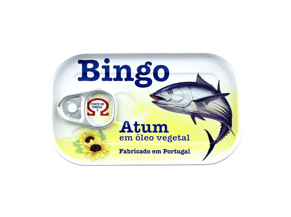 Atum Bingo em óleo vegetal 110(72)g