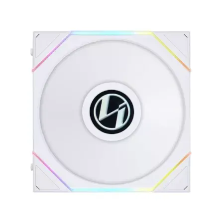 Ventoinha Lian Li UNI FAN TL140 LCD Wireless RGB PWM Branco 140mm