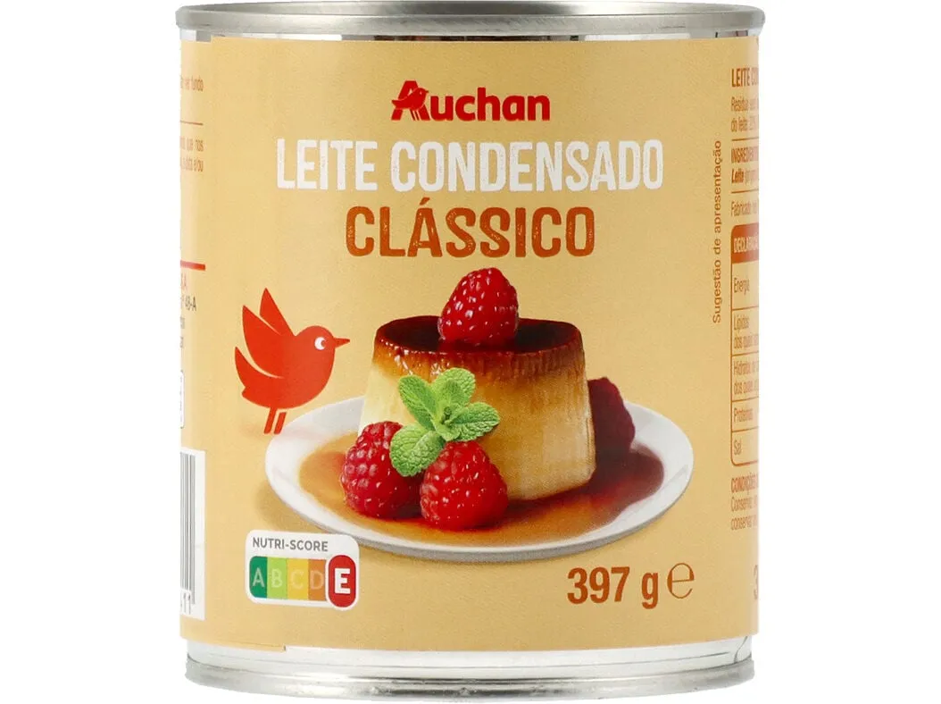 Leite Auchan condensado 397 g