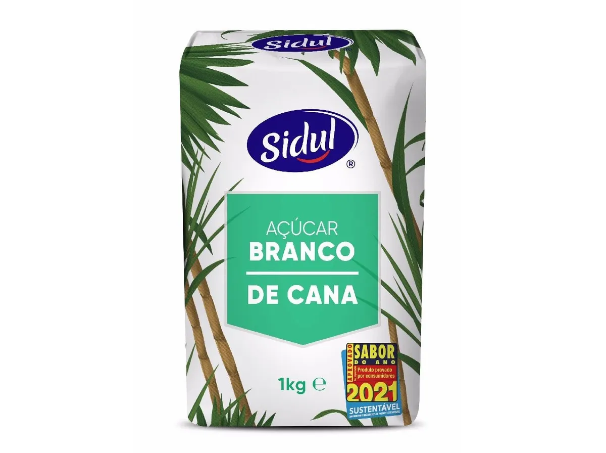 Açúcar Sidul branco granulado papel 1 kg