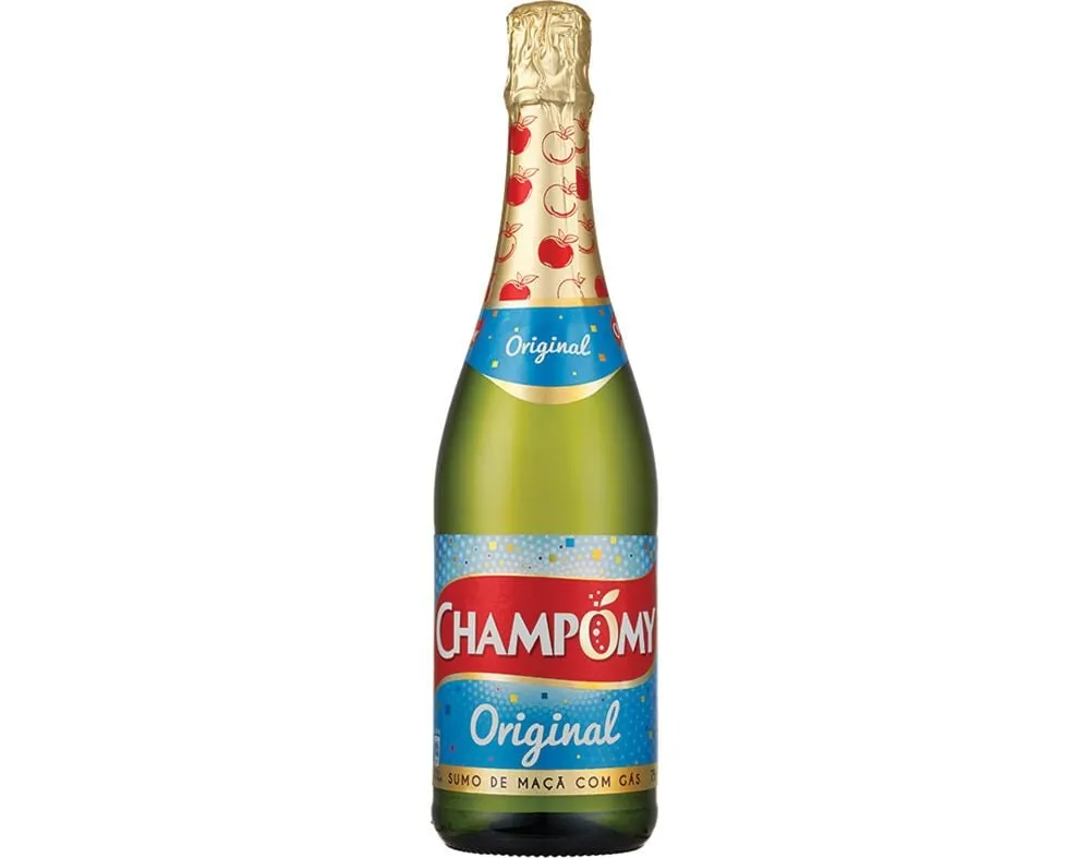 Refrigerante Champomy com gás maçã 0,75 L