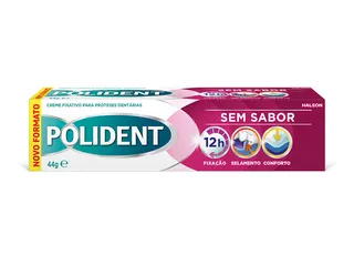 Creme fixativo Polident s/ sabor 44 gr